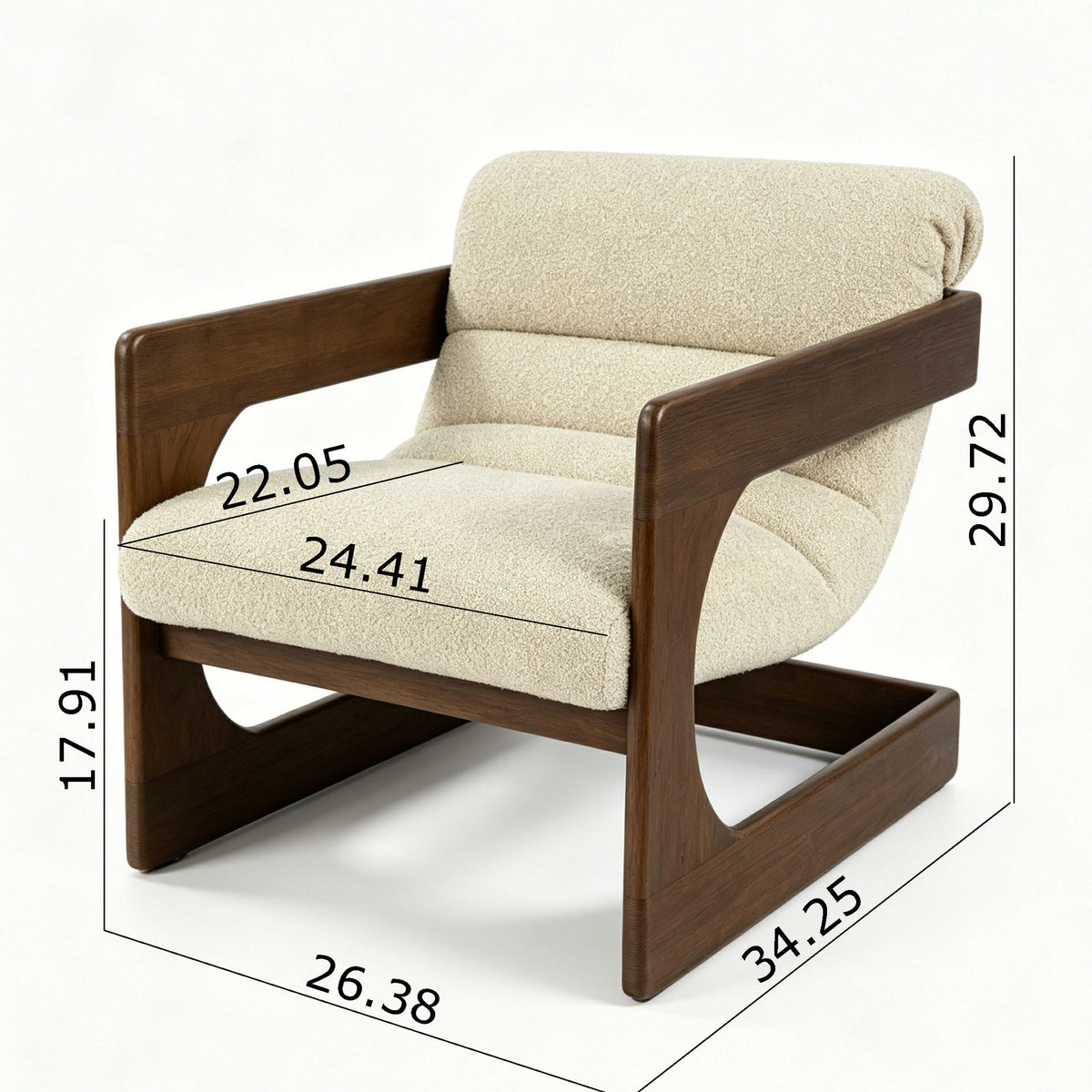 Ellis - Accent Chair - Beige