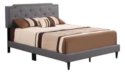 Button Tufted Bed Charming For Cozy Spaces