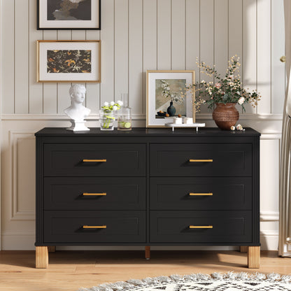 6 Drawer Double Dresser