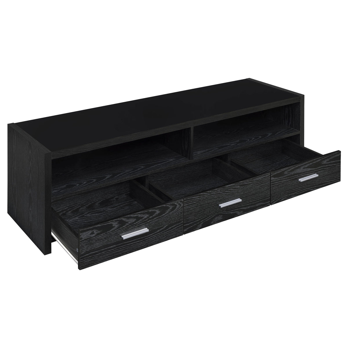 Bossert - 3 Drawer Stand - Black
