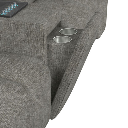 Odyssey - Console With Music Controller, FD Cup Holders, Reading Light - Amount Gray
