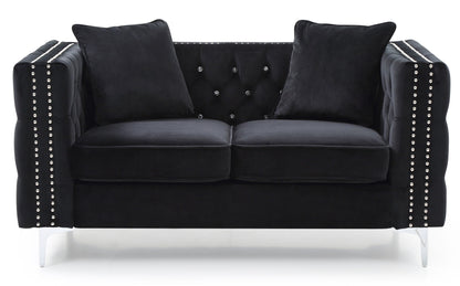 Elegant Track Arm Loveseat