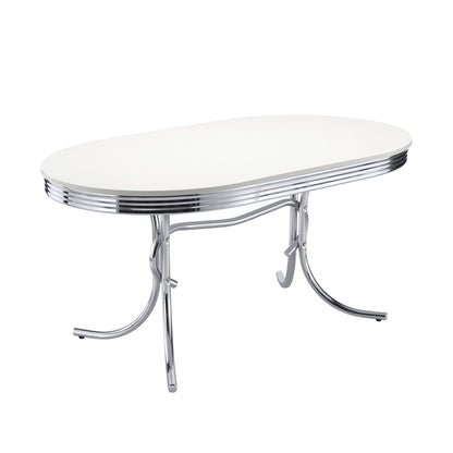 Midge - Oval Dining Table Set