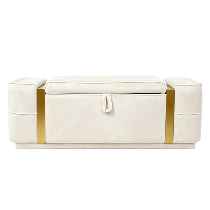 Storage Bench Upholstered Ottoman Bed End Bench With Lift Top Storage