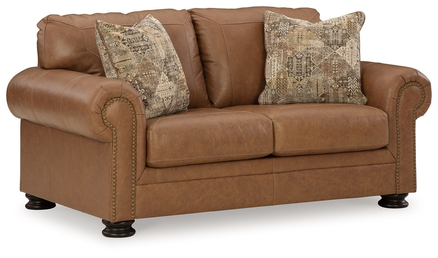 Carianna - Loveseat - Caramel