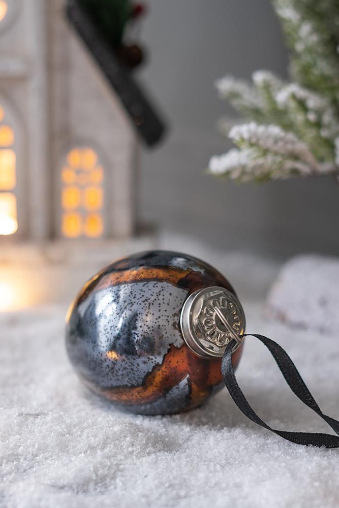 Christmas Ball Ornaments, Decorative Hanging Ball Christmas Tree Ornaments, For Holiday Party Decorations (Set of 6)