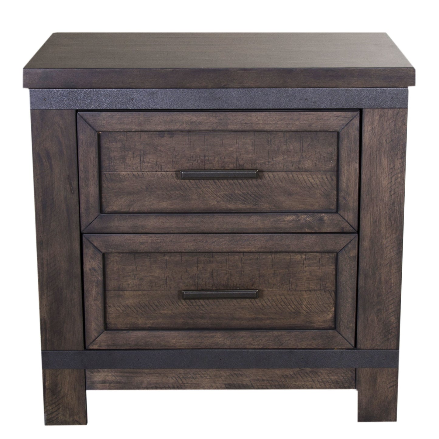 Thornwood Hills - Nightstand - Rock Beaten Brown
