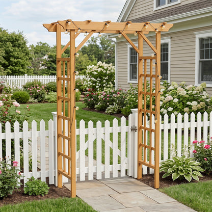 Wedding Arbor With Trellis Design