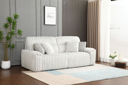 Jaya - Power Motion Sofa With Sleeper & USB Port - Light Gray