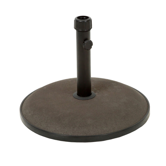 Um Holder Round Umbrella Base 66 Lbs Concrete - Brown