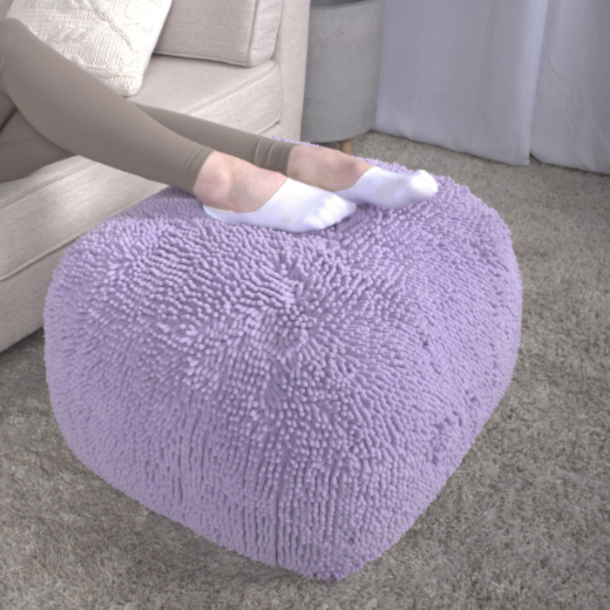 Spongy Square Pouf Soft Seating