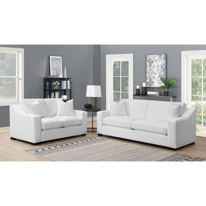 Chelan - Upholstered Track Arm Sofa Set With Curved Arms