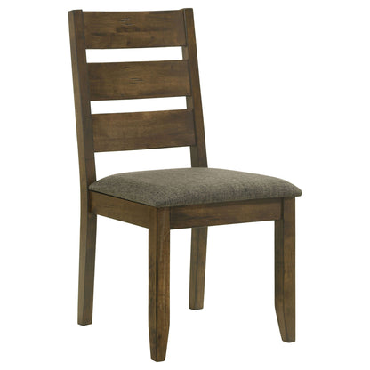 Ladderback Dining Chair (Set of 2) - Brown