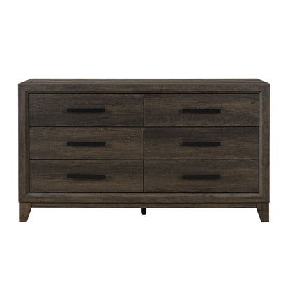 Harry - Dresser With 5 Spacious Drawers - Brown