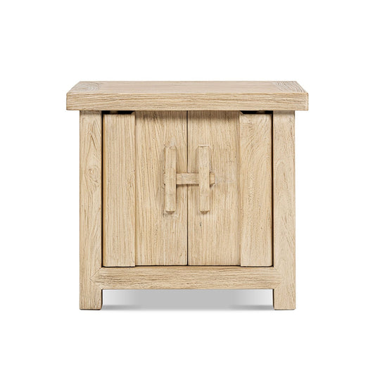 Rowan - 2 Door Cabinet - Light Natural Brown