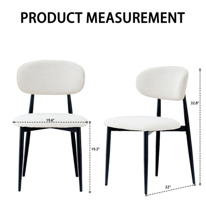 Dining Upholstered Side Chairs (Set of 2)