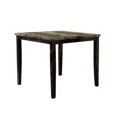 Square Dining Table - Brown