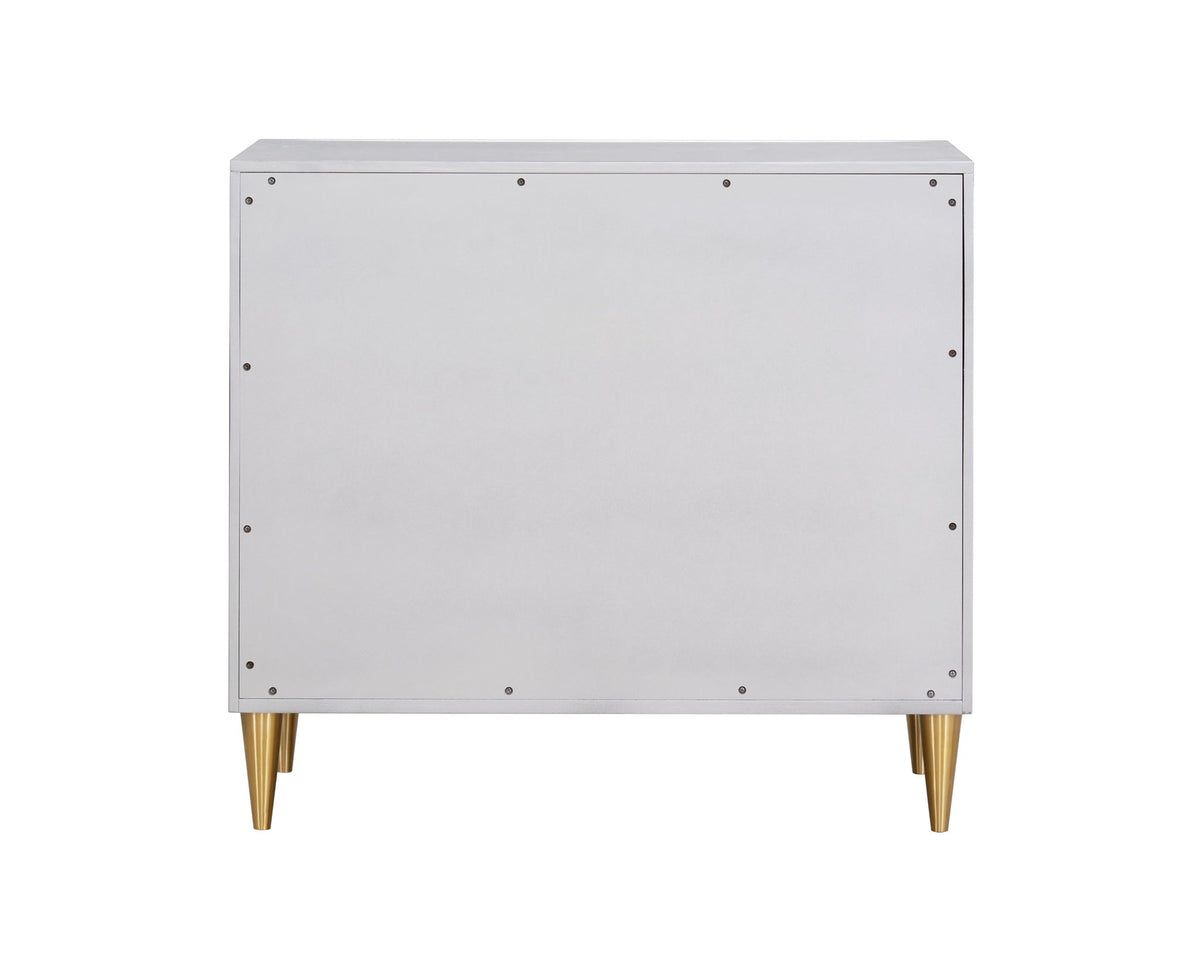 Anson - Console Cabinet - Champagne / Silver