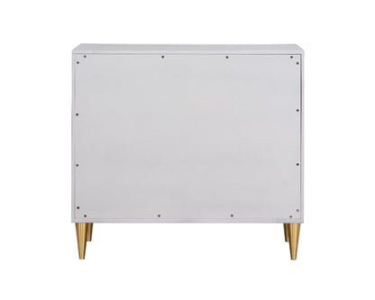 Anson - Console Cabinet - Champagne / Silver