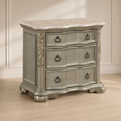 Bella - Nightstand - Champagne