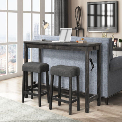 Transitional Backless Counter Stool (Set of 2)