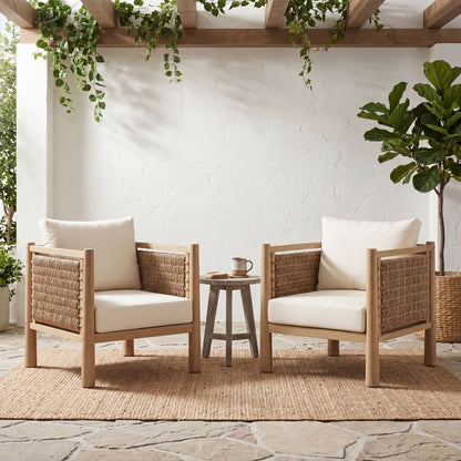 Modern Patio Chair With Armrests