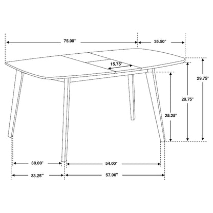 Lana - Dining Set With Expandable Table