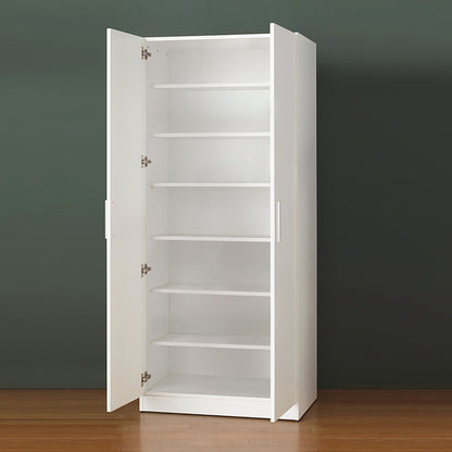 Mia - Farmhouse Shoe Cabinet With 6 Shelves