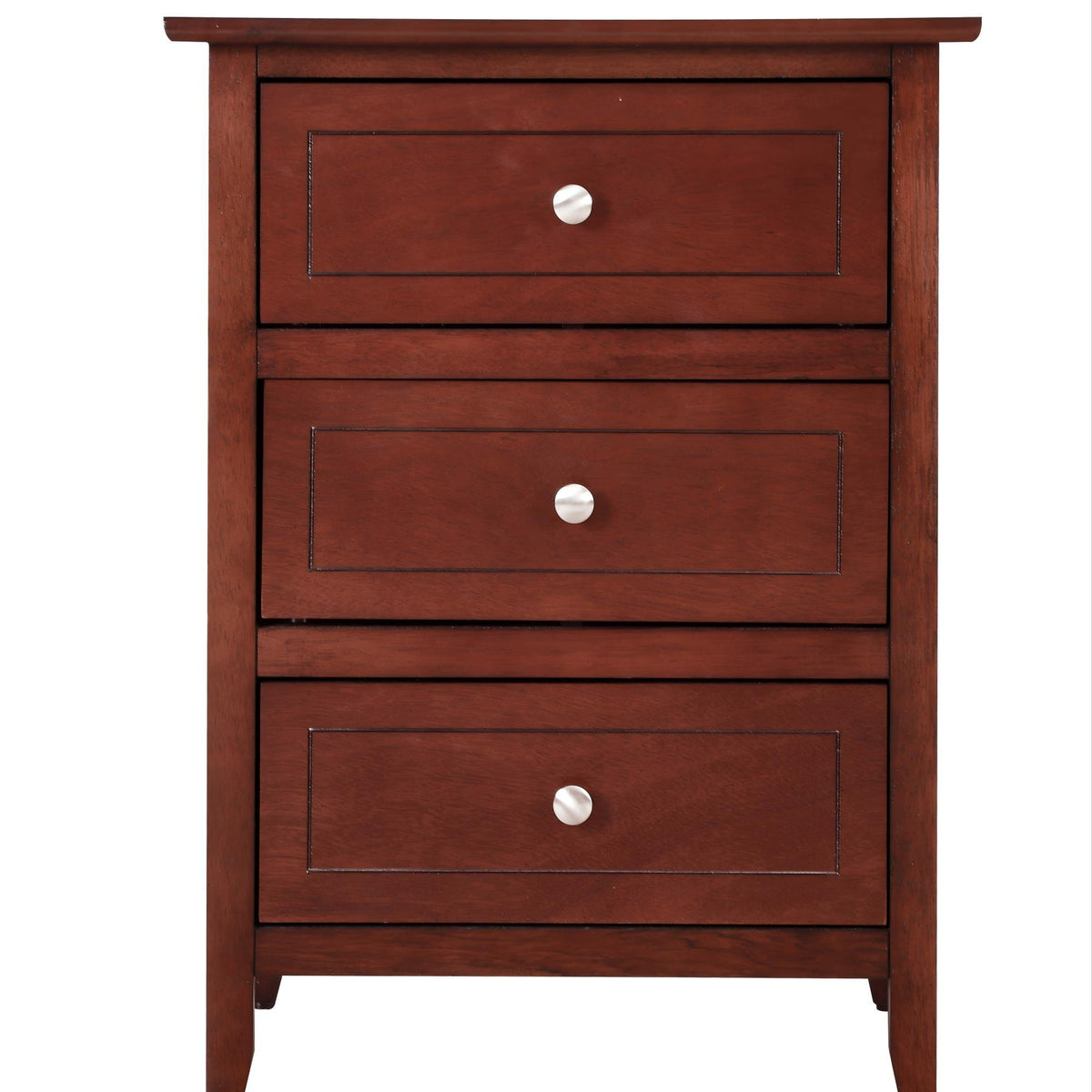 Dove Tailed Drawers 3 Drawer Nightstand