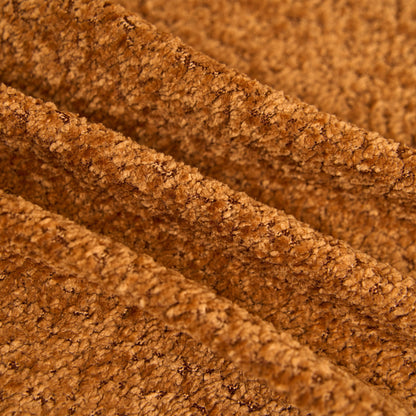 Chair Laid Back Loveseats, Curved Backrest With No Armrests - Caramel