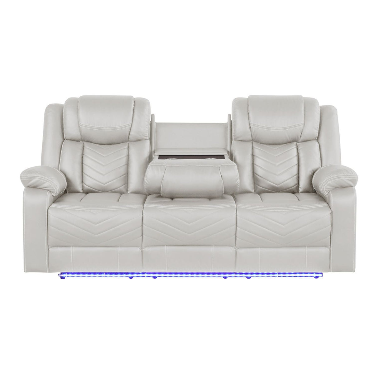 Challenger - LED Power Recliner Sofa