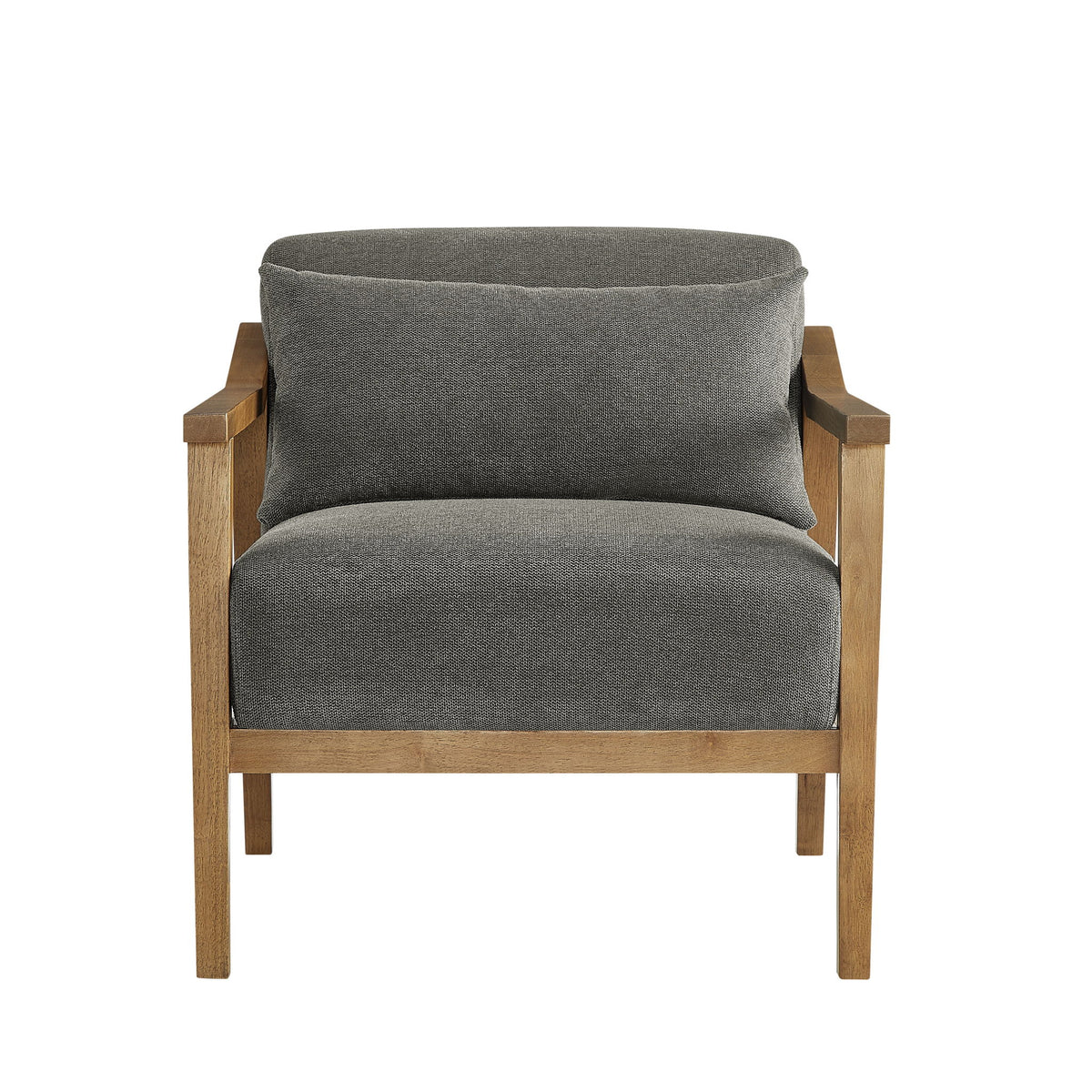 Reagan - Arm Accent Chair With Lumbar Pillow