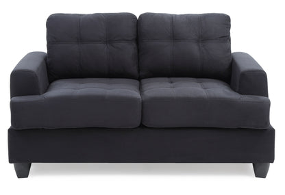 Stylish Transitional Loveseat For Two