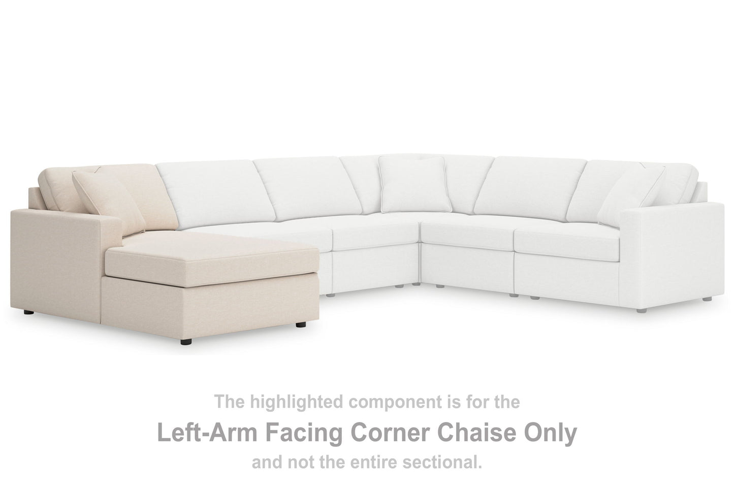 Modmax - Sectional - Oyster