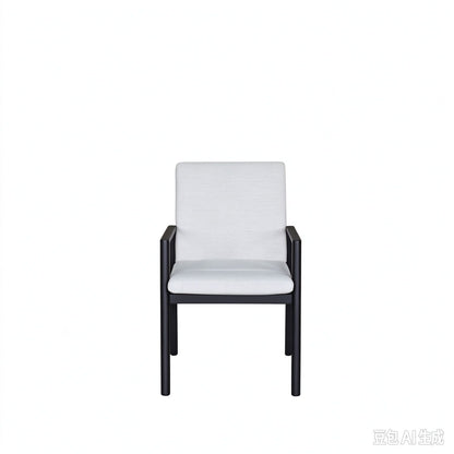 Verona - Dining Outdoor 7 Pieces Set - Dark Espresso / Gray / Off White