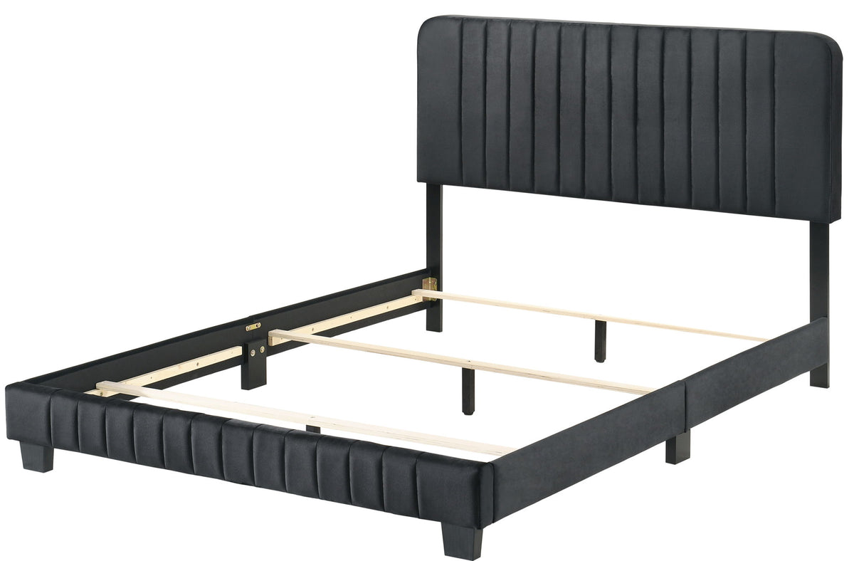 Channel Tufted Bed
