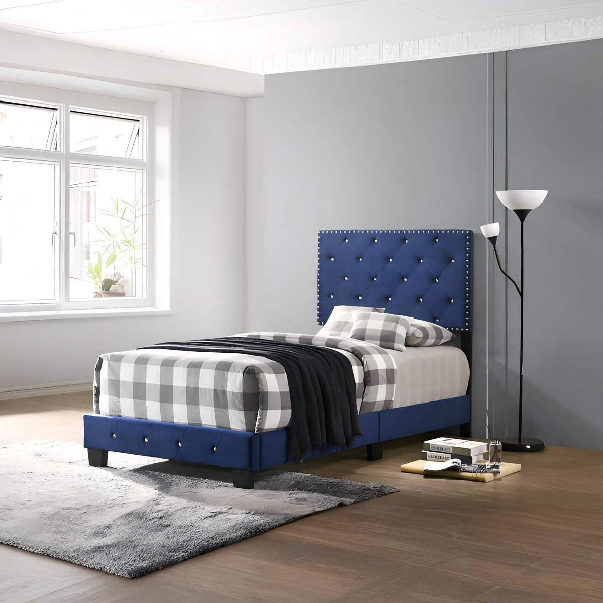 Luxurious Upholstered Bed
