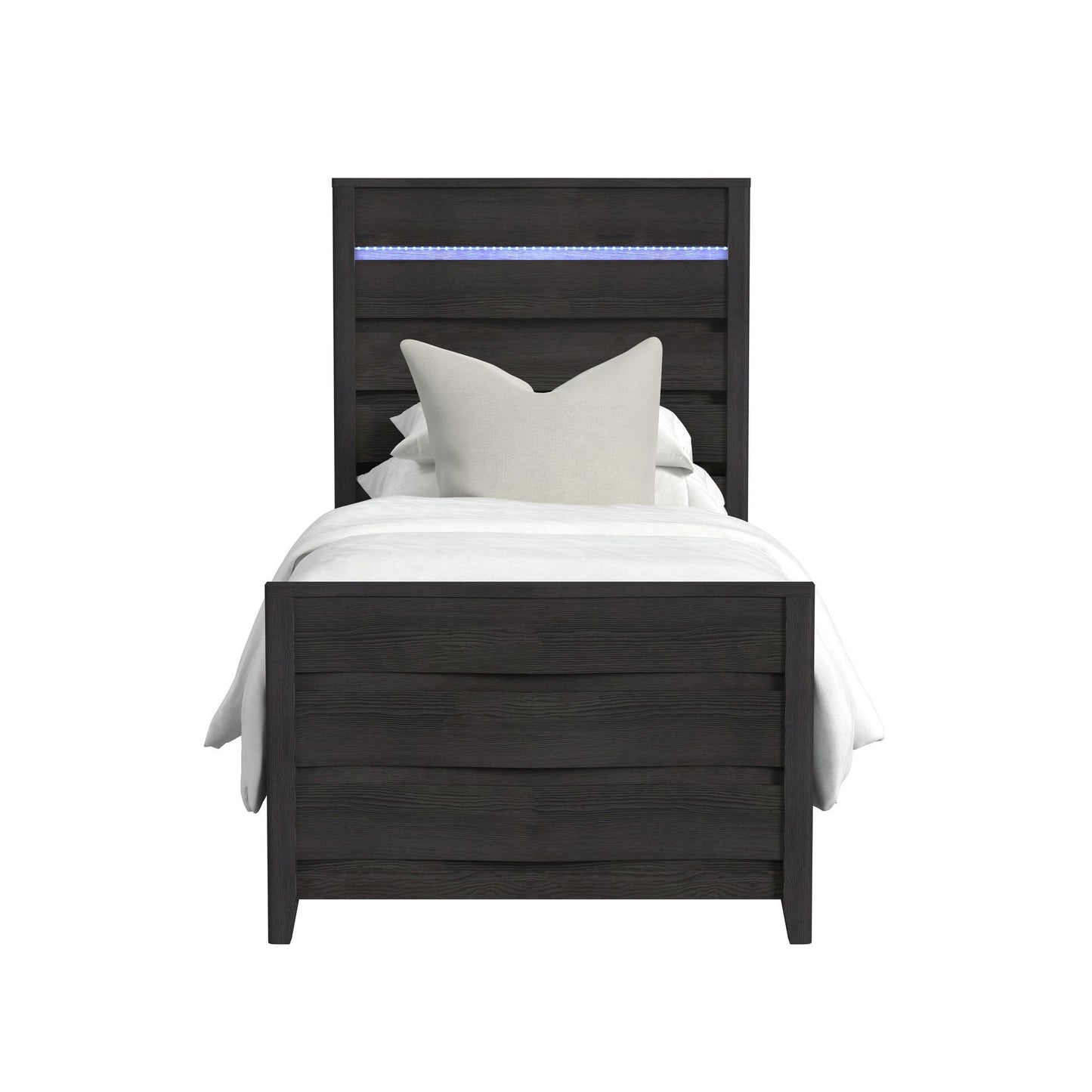 Tobias - Twin / Full Rails - Black