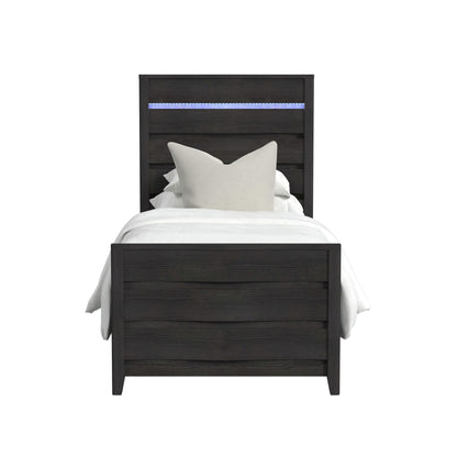 Tobias - Twin / Full Rails - Black