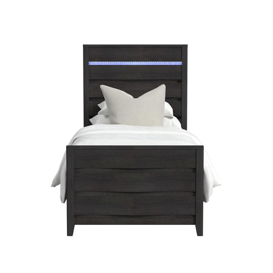Tobias - Twin / Full Rails - Black