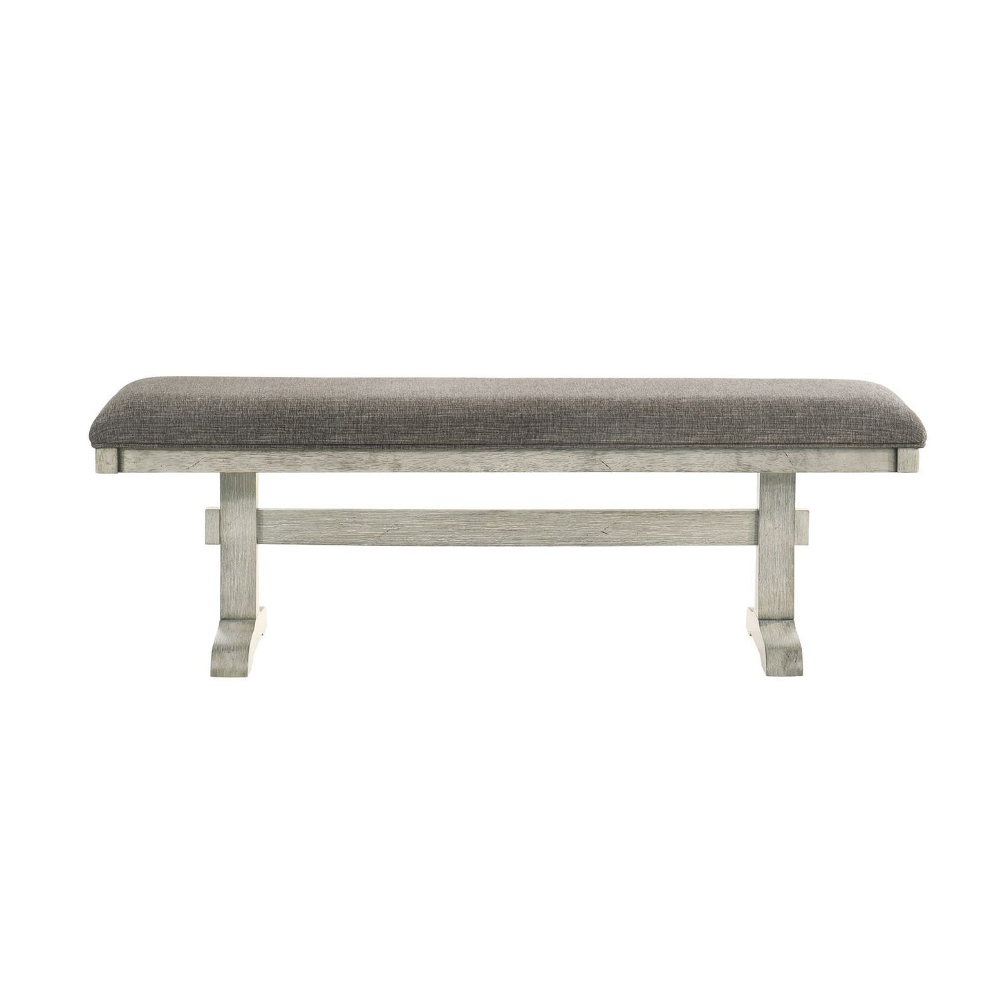 Hallendale - Upholstered Dining Bench (RTA) - White