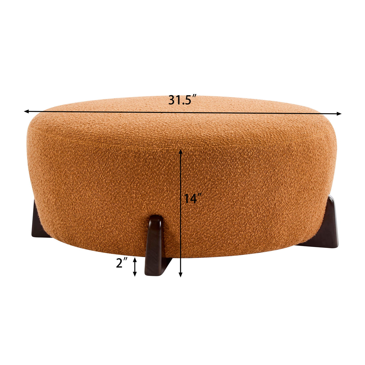 Modish - Round Ottoman