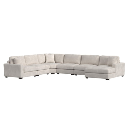 Arizona - Modular Wedge With 1 Pillow 20" - Steno Beige