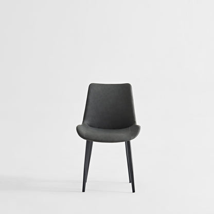 Dining Table Set, Chairs (Set of 2) - Gray