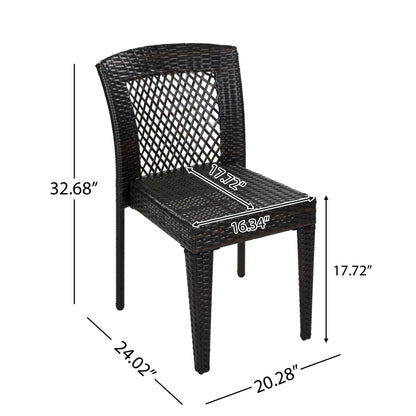 Outdoor Dining Stackable Chairs
