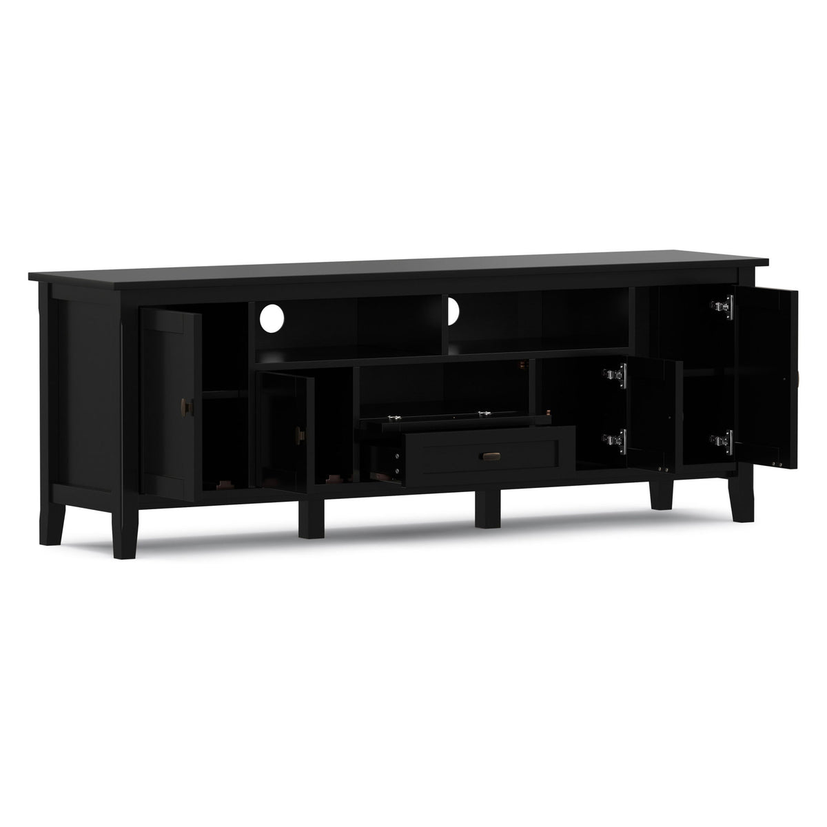 Warm Shaker - TV Media Stand - Black
