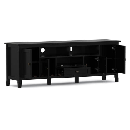 Warm Shaker - TV Media Stand - Black