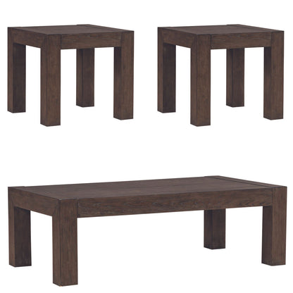 Cascade Falls - 3 Piece Set - Satin Espresso