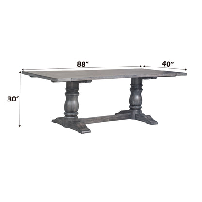 Leventis - Dining Table - Gray