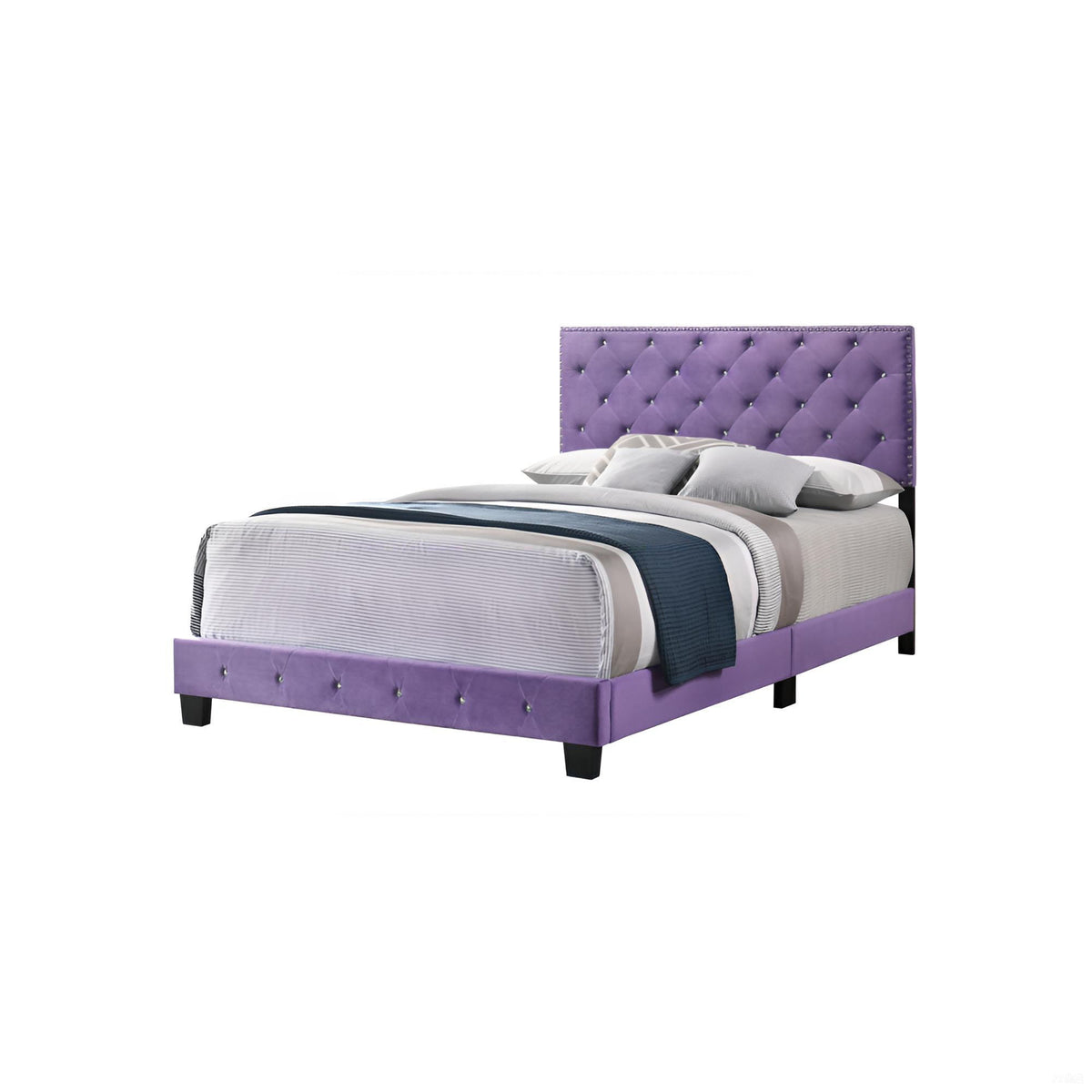 Luxurious Upholstered Bed